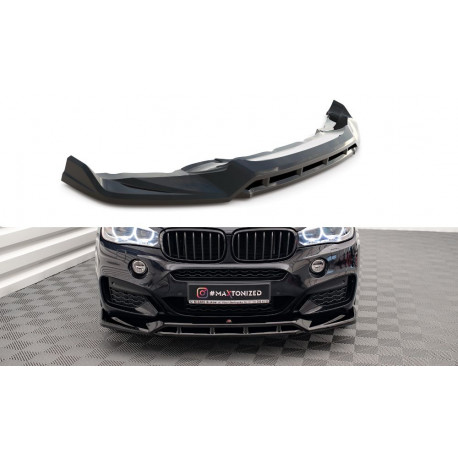 Body kit e accessori visivi MAXTON DESIGN splitter anteriore per BMW X6 M-Pack F16, V3 | race-shop.it