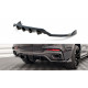 Body kit e accessori visivi Splitter posteriore centrale (con barre verticali) BMW X6 M-Pack F16 | race-shop.it