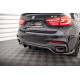 Body kit e accessori visivi Splitter posteriore centrale (con barre verticali) BMW X6 M-Pack F16 | race-shop.it