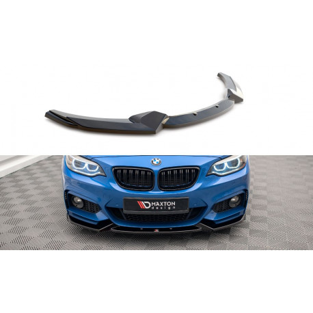 Body kit e accessori visivi Splitter anteriore V.2 BMW 2 M-Pack F22 | race-shop.it