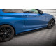 Body kit e accessori visivi MAXTON DESIGN diffusori minigonne per BMW 2 M-Pack F22 | race-shop.it