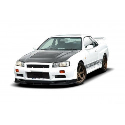 PARAURTI ANTERIORE NISSAN SKYLINE R34 GTR (SENZA DIFFUSORE) GTR LOOK