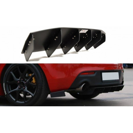 Body kit e accessori visivi DIFFUSORE POSTERIORE MAZDA 3 MK2 MPS | race-shop.it