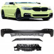 Body kit e accessori visivi Diffusore posteriore Sport-Performance per BMW 5er G30 G31 con M-Package | race-shop.it