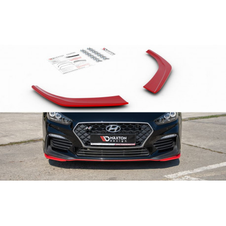 Body kit e accessori visivi Splitter anteriore Hyundai I30 N Mk3 Hatchback / Fastback | race-shop.it