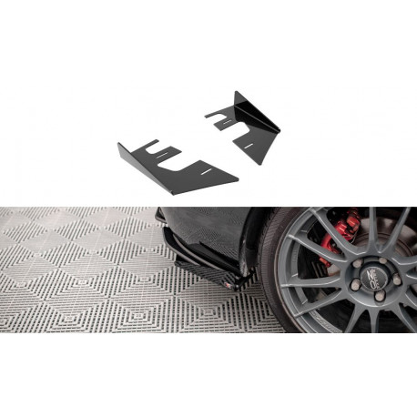 Body kit e accessori visivi Splitter lato posteriore Mazda 3 MPS Mk1 | race-shop.it