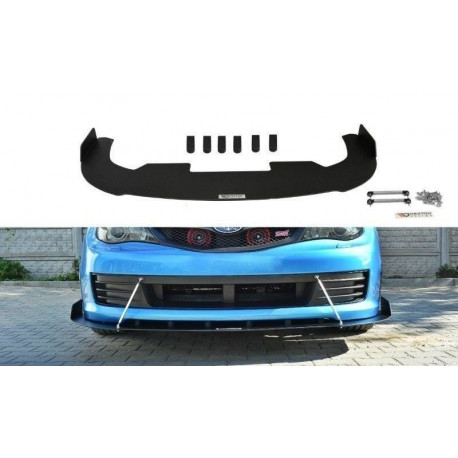 Body kit e accessori visivi MAXTON DESIGN splitter anteriore per Subaru Impreza WRX STI 2009-2011 | race-shop.it