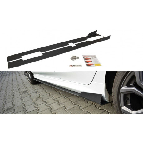 Body kit e accessori visivi MAXTON DESIGN Racing diffusori minigonne per Ford Fiesta Mk8 ST / ST-Line, V1 | race-shop.it