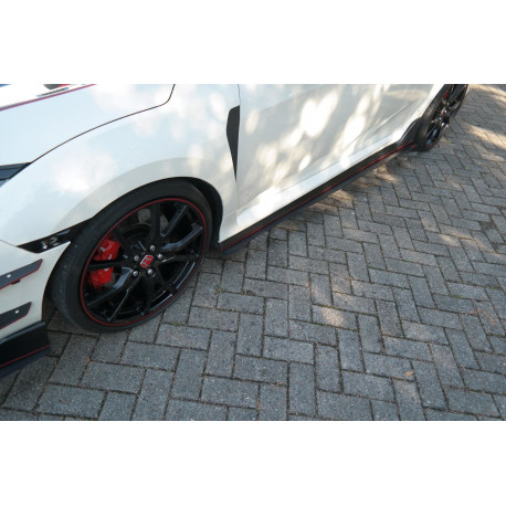 Body kit e accessori visivi RACING SPLITTER DELLE PEDANE HONDA CIVIC X TYPE R | race-shop.it