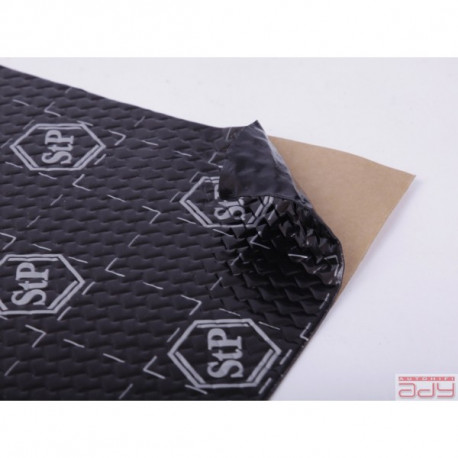 Tlmiaci materiál Materiale smorzante STP BLACK Silver piatto 50 x 75 x 0,18cm - autoadesivo | race-shop.it