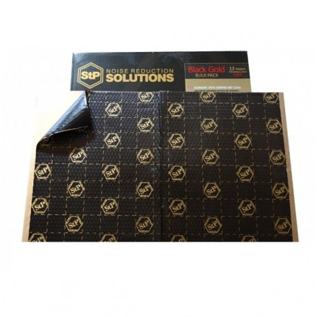 Tlmiaci materiál Materiale smorzante STP Black Gold piatto 50 x 75 x 0,23cm - autoadesivo | race-shop.it