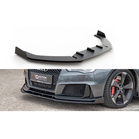 Body kit e accessori visivi MAXTON DESIGN Racing Durability splitter anteriore + alette per Audi RS3 8V Sportback | race-shop.it