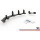 Body kit e accessori visivi Racing Diffusore posteriore + Splitter Volkswagen Polo GTI Mk6 | race-shop.it