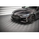 Body kit e accessori visivi MAXTON DESIGN Street Pro splitter anteriore + alette per BMW 4 M-Pack G22 | race-shop.it