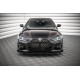 Body kit e accessori visivi MAXTON DESIGN Street Pro splitter anteriore + alette per BMW 4 M-Pack G22 | race-shop.it