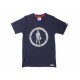 Magliette OMP racing spirit t-shirt ICON IN CIRCLE blu navy | race-shop.it