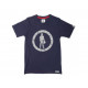 Magliette OMP racing spirit t-shirt ICON IN CIRCLE navy blue | race-shop.it
