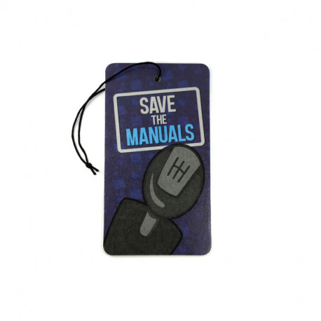 Profumo da appendere Save the Manuals profumo auto | race-shop.it