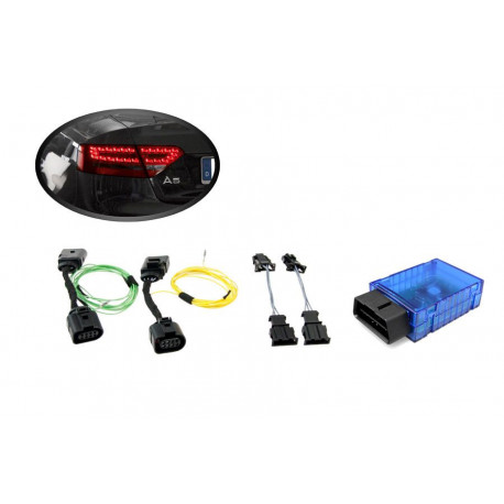 OBD addon/retrofit kit Set di cavi + dongle di codifica fanali posteriori a LED per Audi A5, S5 | race-shop.it