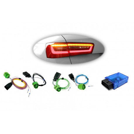 OBD addon/retrofit kit Cable set + coding dongle LED taillights for Audi A6 Avant (4G) | race-shop.it