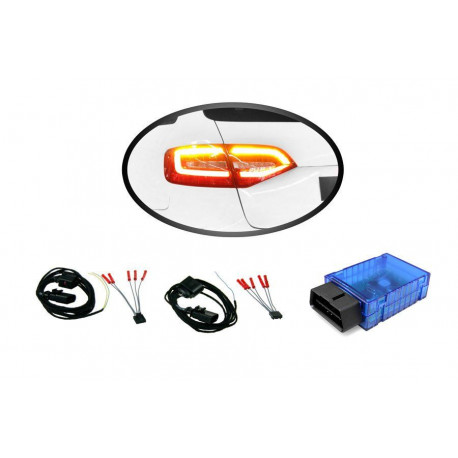 OBD addon/retrofit kit Cable set + coding dongle LED taillights for Audi A4 Avant facelift | race-shop.it