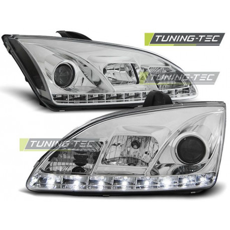 Fari FARI FORD FOCUS II 09.04-01.08 DAYLIGHT CHROME | race-shop.it