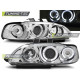 Fari FARI HONDA CIVIC 09.91-08.95 2D/3D ANGEL EYES CHROME | race-shop.it
