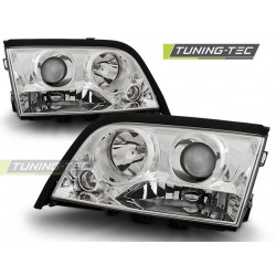 FARI CHROME per MERCEDES W202 C-KLASA 06.93-06.00