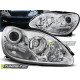 Fari TUNING-TEC fari anteriori per MERCEDES W220 S-KLASA 09.98-05.05 (H7), cromo, V2 | race-shop.it