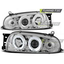 FARI FORD FIESTA MK4 10.95-08.99 ANGEL EYES CHROME
