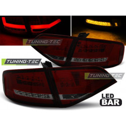 LED FANALI POSTERIORI ROSSO SFUMATO per AUDI A4 B8 08-11