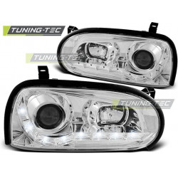 FARI DAYLIGHT CHROME per VW GOLF 3 09.91-08.97