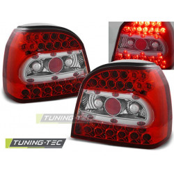 LED FANALI POSTERIORI ROSSO BIANCO per VW GOLF 3 09.91-08.97