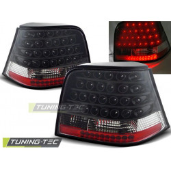 LED FANALI POSTERIORI NERO per VW GOLF 4 09.97-09.03