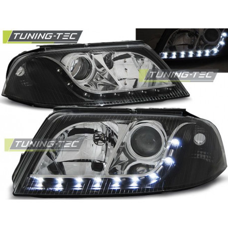 Fari FARI DAYLIGHT NERO per VW PASSAT 3BG B5 FL 09.00-03.05 | race-shop.it