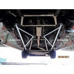 Volvo 850 Turbo 4D Ultra-R 2x a 3 punti Barre laterali 1236