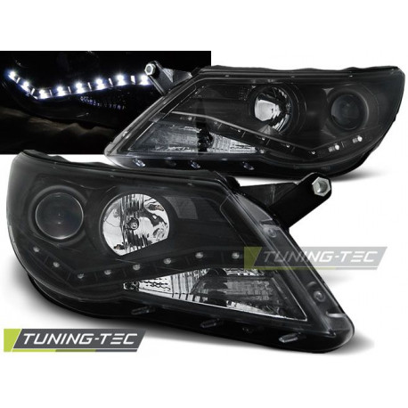 Fari FARI DAYLIGHT NERO per VW TIGUAN 10.07-11 | race-shop.it