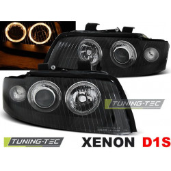 XENON FARI ANGEL EYES NERO per AUDI A4 10.00-10.04
