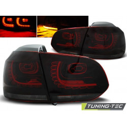 LED FANALI POSTERIORI ROSSO SFUMATO per VW GOLF 6 10.08-12
