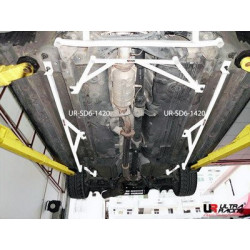 Mitsubishi EVO X UltraRacing 2x a 3 punti Barre laterali del pavimento 1420