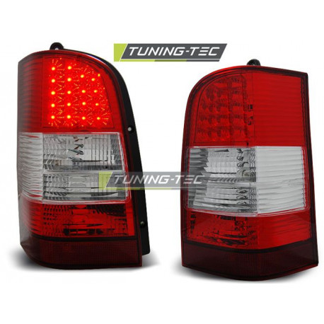 Fari LED FANALI POSTERIORI ROSSO BIANCO per MERCEDES VITO V-KLASA W638 96-03 | race-shop.it