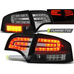 LED FANALI POSTERIORI NERO per AUDI A4 B7 11.04-03.08 SEDAN