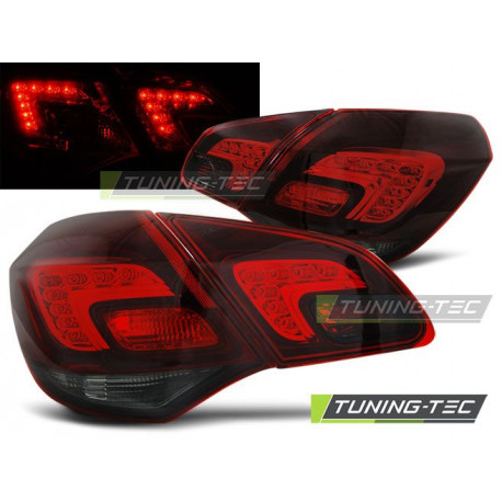Fari LED FANALI POSTERIORI OPEL ASTRA J 10-15 HATCHBACK ROSSO SFUMATO LED | race-shop.it