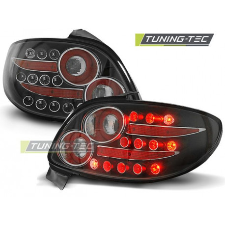 Fari LED FANALI POSTERIORI PEUGEOT 206 10.98- NERO LED | race-shop.it