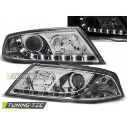 XENON FARI DAYLIGHT CHROME per SKODA OCTAVIA 2 03.04-08