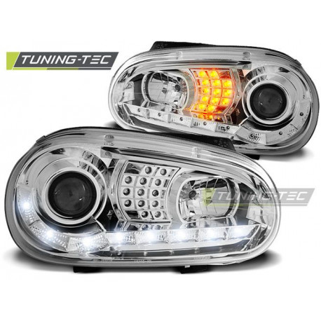 Fari FARI DAYLIGHT CHROME per VW GOLF 4 09.97-09.03 | race-shop.it