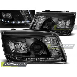 FARI DAYLIGHT NERO per VW BORA 09.98-05.05