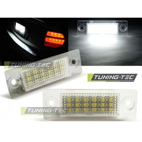 Osvetlenie LUCI TARGA LED per VW TOURAN/JETTA/CADDY/PASSAT/TRANSPORTER/SKODA SUPERB con CANBUS | race-shop.it