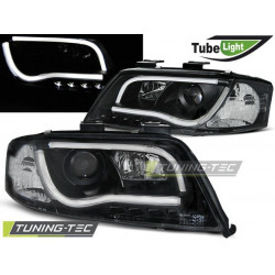 FARI TUBO LUCE NERO per AUDI A6 05.97-05.01