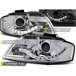 FARI DAYLIGHT CHROME per AUDI A3 8P 05.03-03.08